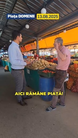 Clarificări privind Piața Domenii: Demolarea florăriilor ilegale