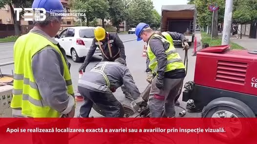 Explicarea intervențiilor la rețeaua termică