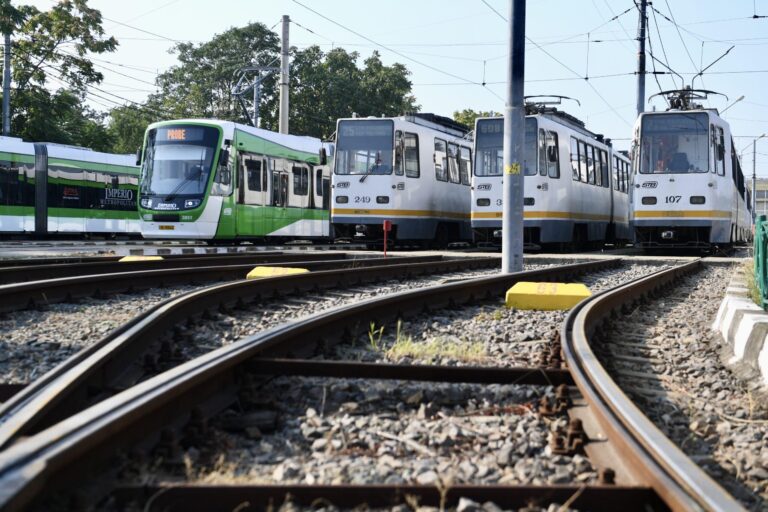 Harta interactivă a rețelei de tramvai din București, disponibilă pentru public
