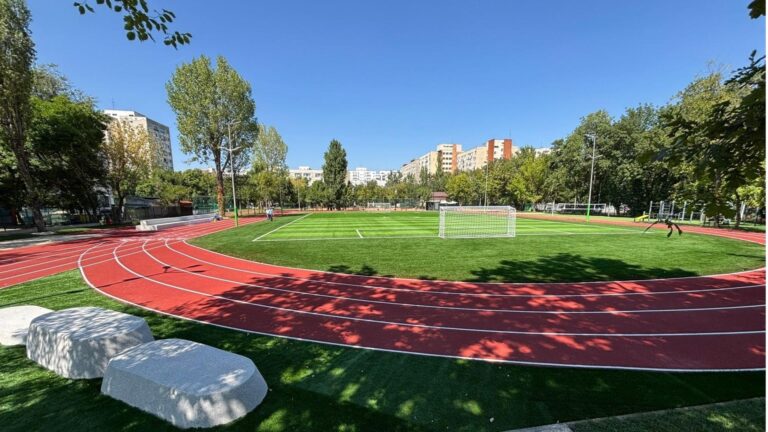Inaugurarea bazei sportive a Școlii 164 din Sectorul 6