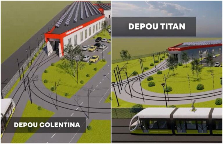 Licitație PMB pentru modernizarea depourilor de tramvaie Colentina și Titan. În plan e reconstrucția de la zero, cu hale moderne și spații automatizate. Buget: 1 miliard de lei