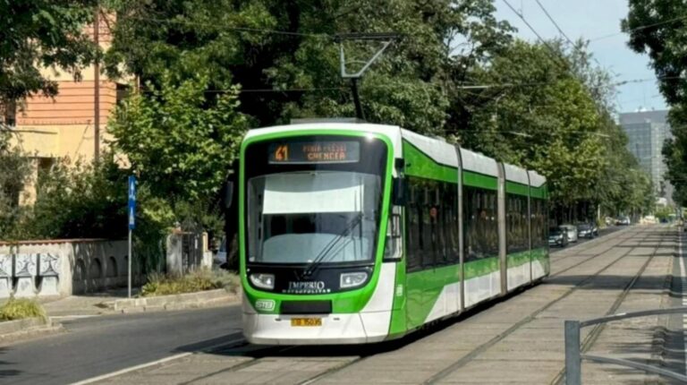 Linia de tramvai 41 revine pe traseu începând de mâine, iar autobuzele 641 și 643 vor fi desființate