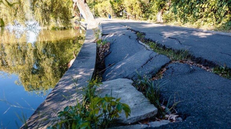 Lucrări de urgență în Parcul Herăstrău: vor fi consolidate aleile în pericol de prăbușire, după ce malul lacului s-a surpat