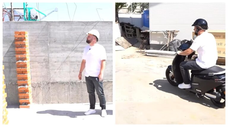 Primarul Sectorului 5, Vlad Popescu Piedone, inspectează șantierele unităților de învățământ înainte de noul an școlar