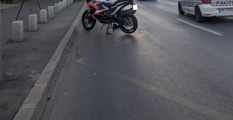 Accident tragic pe Calea Șerban Vodă: Un motociclist și-a pierdut viața