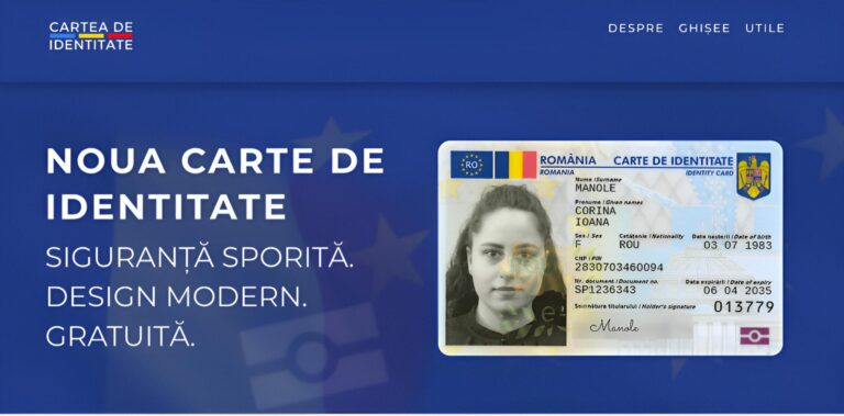Atenționare MAI: Site-ul oficial al cărții electronice de identitate a fost clonat