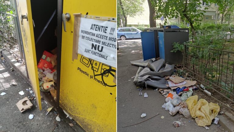 Ghenile moderne de gunoi din Sectorul 2, o problemă nerezolvată: „Cel mai murdar sector din Capitală!”