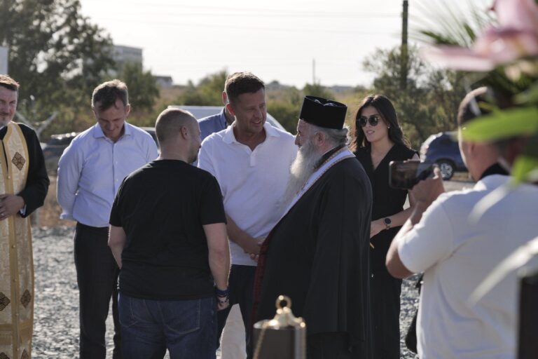 Ilfov | Sfințirea reluării șantierului de lărgire a Centurii Capitalei între A2 și DN2