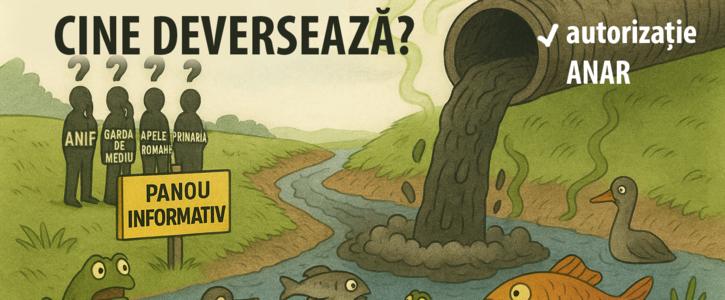 Locuitorii din Ilfov cer măsuri împotriva poluării apelor din nordul Capitalei