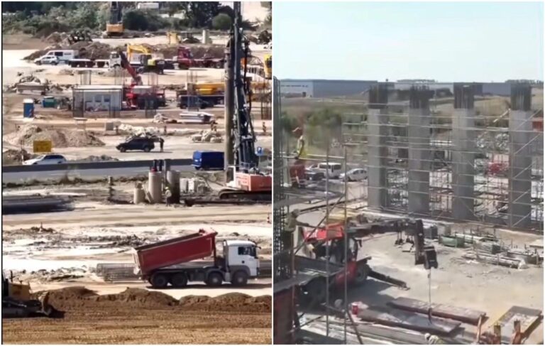 Progrese pe șantierul Lotului 1 Nord al A0: Detalii despre Autostrada Bucureștiului