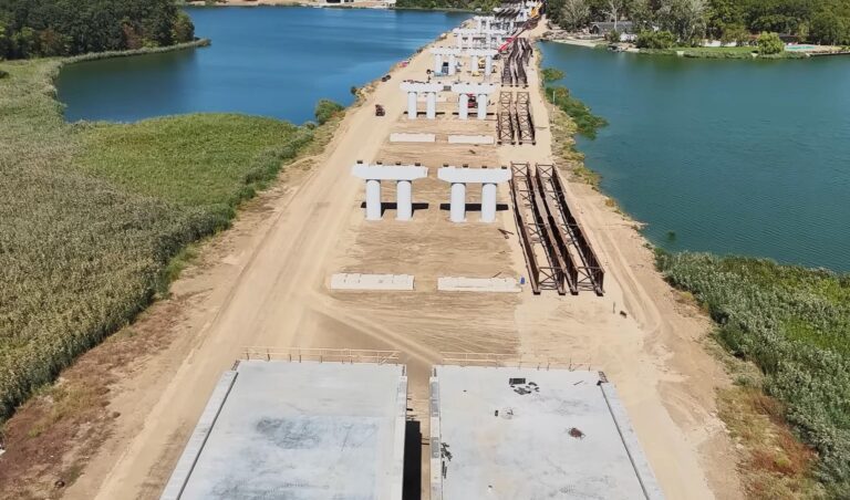 Proiectul Autostrăzii București | Progres semnificativ la viaductul de la Cernica