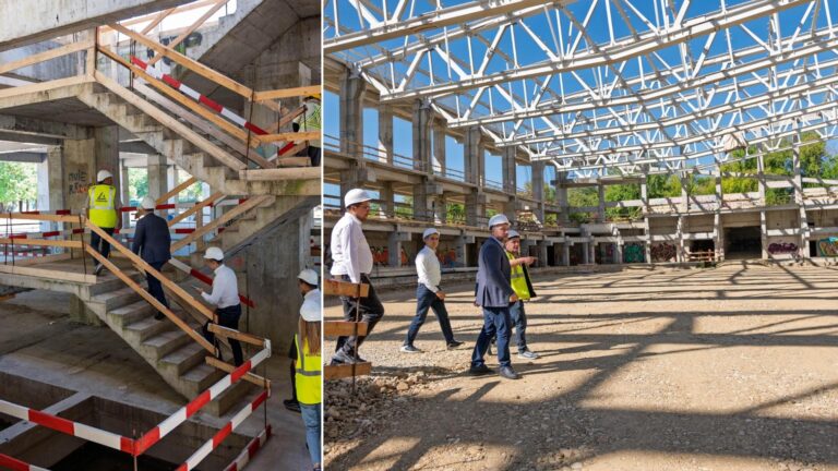 Actualizare privind lucrările de la Patinoarul Flamaropol: Hopincă confirmă progresul pe șantier