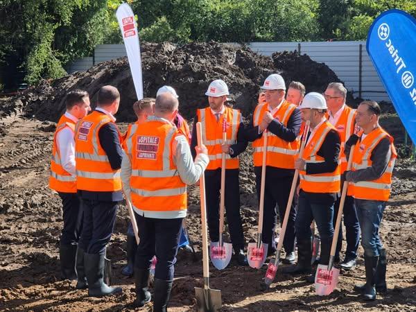 Astăzi a început construcția celei mai mari clinici de psihiatrie pediatrică din România