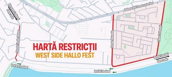 Atenție, șoferi! Trafic restricționat din cauza Hallo Fest