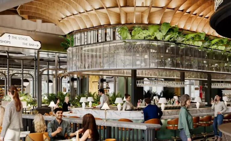 Cel mai mare food hall din Europa de Est se va deschide, în curând, în București