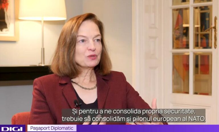 E.S. Angela Ganninger, ambasadorul Germaniei: „Prioritățile guvernului nostru sunt acum securitatea, prosperitatea și libertatea”