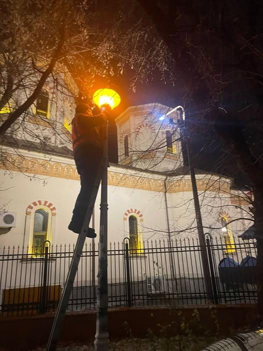 Echipele de intervenție ale Iluminat Public București rămân active în weekend!