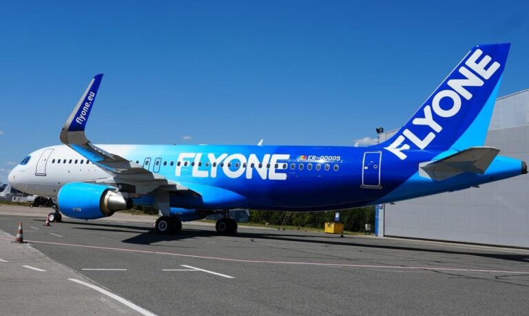 Flyone Airlines lansează șapte rute noi din București începând cu 2026