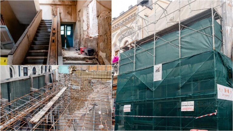 O clădire istorică de pe strada Lipscani va fi complet refăcută, păstrând stilul Vechiului București