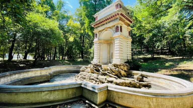 Primăria Capitalei reia eforturile de restaurare a Fântânii Cantacuzino din Parcul Carol, cu un termen de finalizare de doi ani