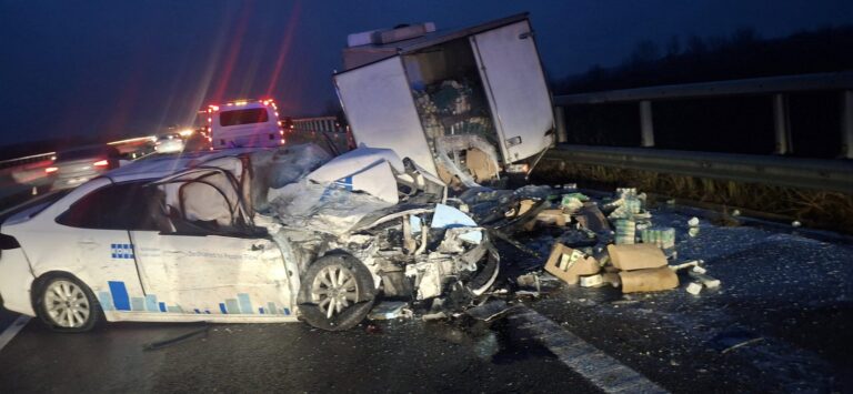 ALERTĂ | Accident în lanț pe A3, între București și Ploiești, cu trafic dirijat