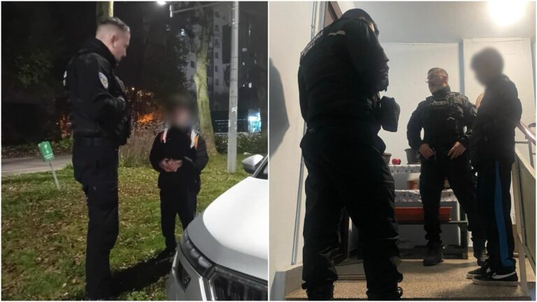 Cezar, un băiețel din Chiajna, s-a rătăcit în Drumul Taberei, dar a fost găsit de polițiști la miezul nopții