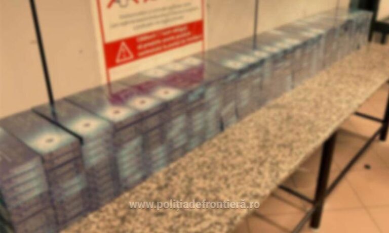 Descoperire impresionantă pe Aeroportul Otopeni: mii de pachete de țigări de contrabandă