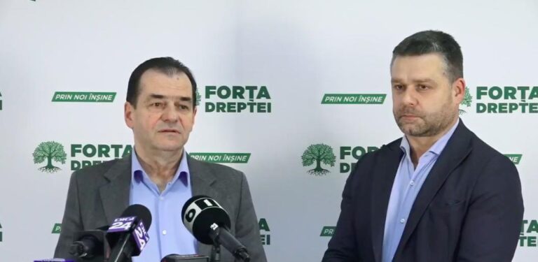 Forța Dreptei îl susține pe Ciprian Ciucu în alegerile pentru Primăria Capitalei