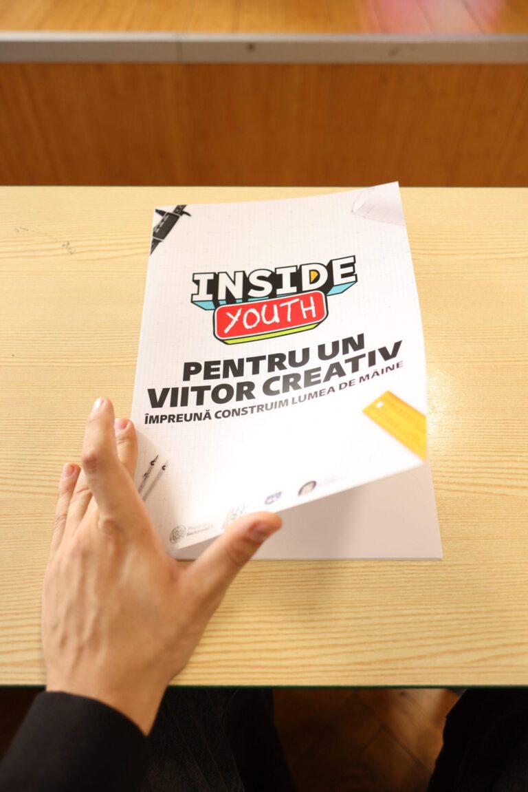 Inside YOUTH. Pentru un viitor creativ. Un proiect pilot de orientare profesională în industriile creative pentru liceenii din Sectorul 1