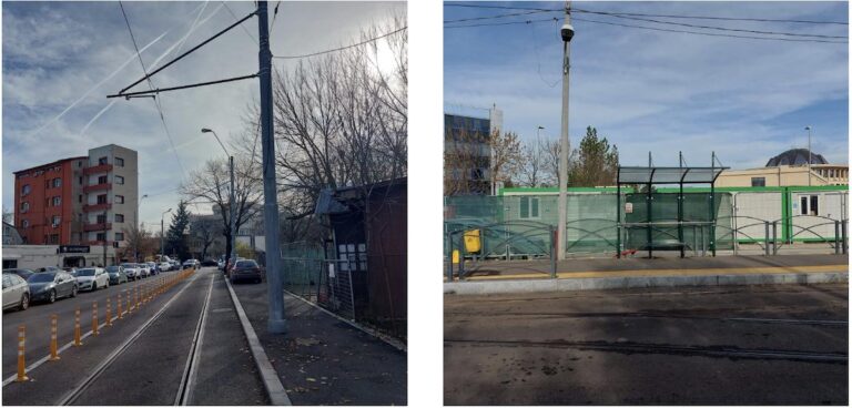 Linia 5 de tramvai ar fi trebuit să simplifice drumul până la Aeroportul Băneasa. Deocamdată, nu se poate