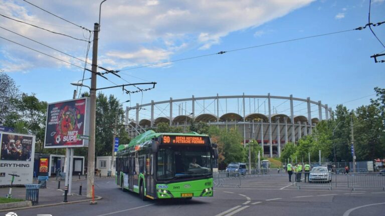 Modificări ale traseelor STB pentru meciul dintre Dinamo București și Oțelul Galați