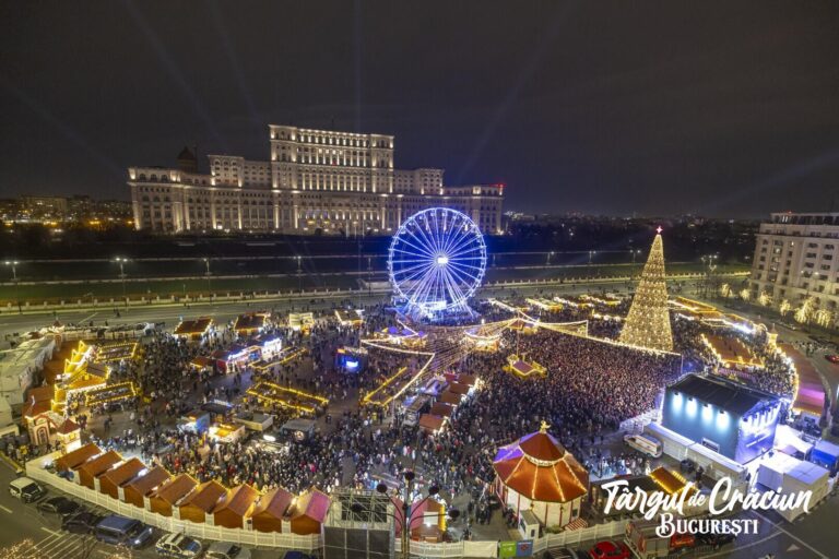 Primăria Capitalei va aloca 8 milioane de lei pentru luminițele de sărbători și 15 milioane de lei pentru târgul de Crăciun