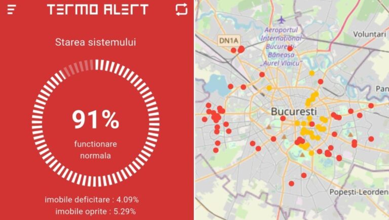Probleme cu termoficarea în București: sute de blocuri afectate de lipsa apei calde și a căldurii