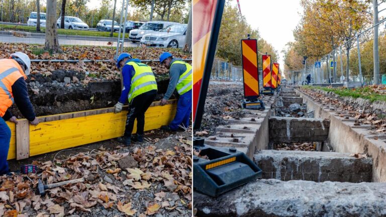 Proiectul de modernizare a șinelor de tramvai avansează pe Pallady și Basarabia, cu noi șantiere pe Camil Ressu și Calea Călărașilor