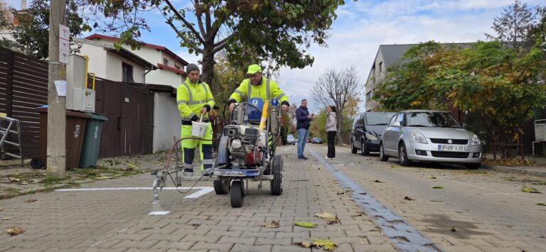 Sectorul 1 | Amplasarea celor 853 de noi locuri de parcare până la finalul lunii noiembrie