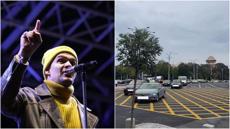 Tudor Chirilă explică utilizarea marcajelor galbene din Piața Victoriei