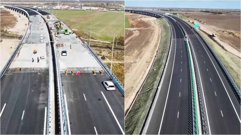 Vești bune pentru bucureșteni de pe Autostrada A7. Șoferii vor conduce neîntrerupt până la Focșani la finalul lui noiembrie