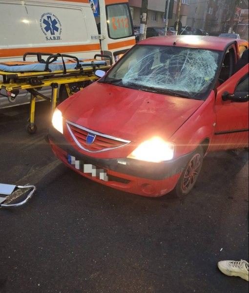 Accident grav pe o trecere de pietoni în Bragadiru