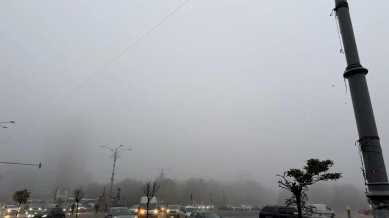 Avertizare METEO: Cod galben de ceață și polei în București și alte 15 județe