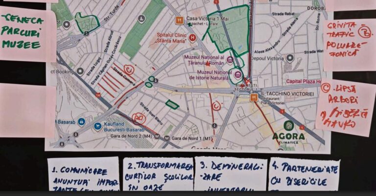 Carta Albă a Sectorului 1: străzi pietonale și coridoare verzi, soluții pentru reziliența climatică