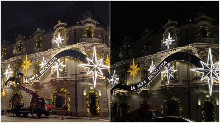 Casa Mița Biciclista strălucește în acest an, decorul a fost inaugurat în weekend