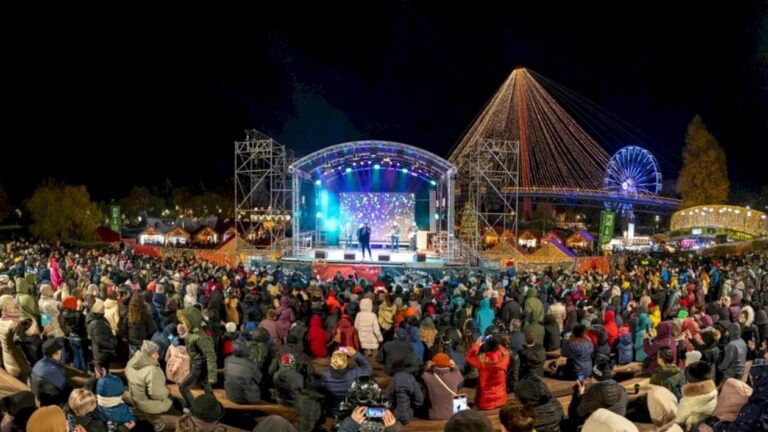 Concertele de final de an la Târgul de Crăciun din Parcul Drumul Taberei 🎤