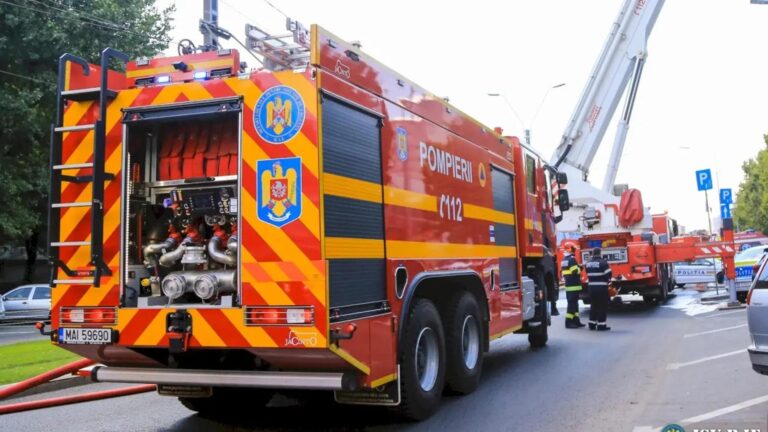 Incendiu pe Centura Bucureștiului, trafic blocat în zona Pantelimon