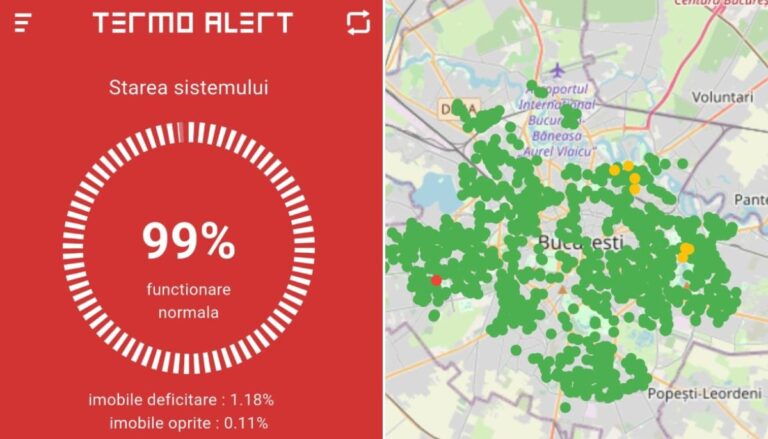 Probleme cu agentul termic în București: Peste 100 de blocuri afectate