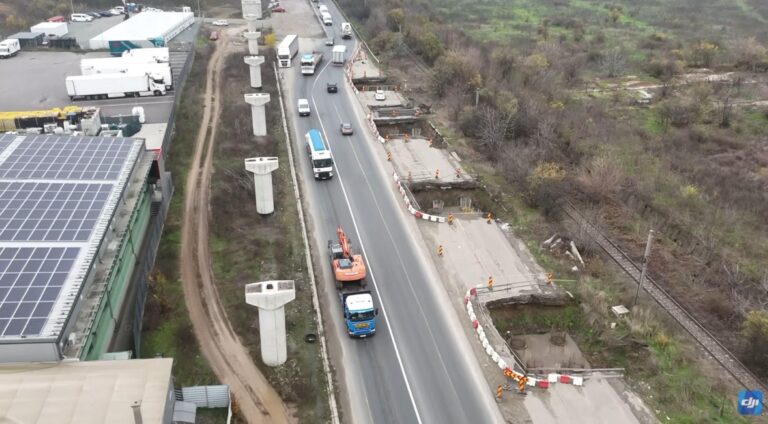Progrese pe Centura Capitalei, cu lărgirea la 4 benzi în zona Cernica, între DN2 și A2. Stadiul lucrărilor atinge 21%