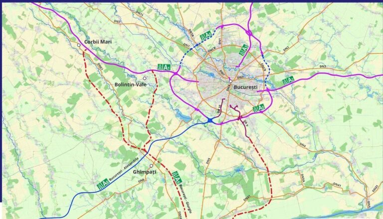 Semnarea studiului de fezabilitate pentru drumul de mare viteză București-Giurgiu