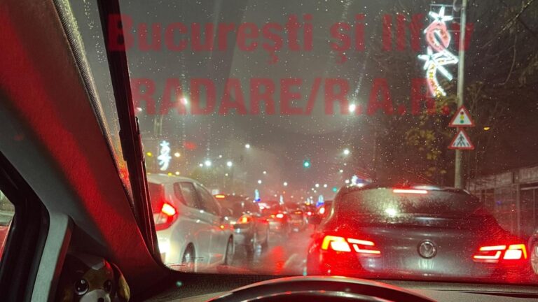 Trafic ALERT | Accident în zona șoselelor Alexandriei-Antiaeriană, se circulă bară la bară. Mai multe linii STB circulă deviat