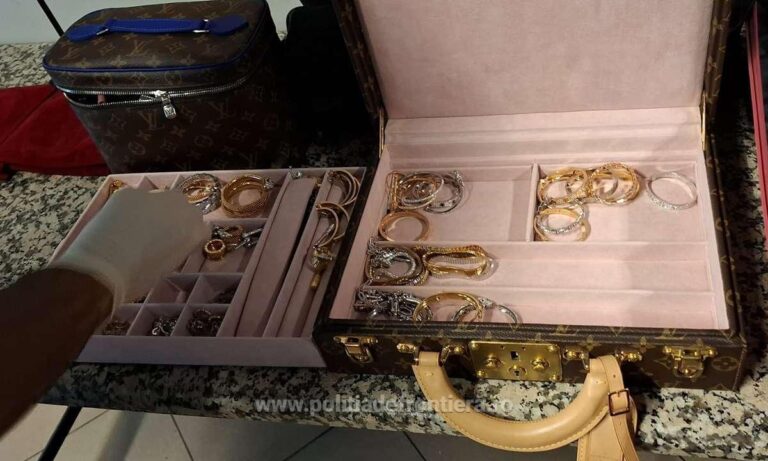 Captură impresionantă pe Aeroportul Otopeni: Bijuterii și bani în valoare de 3 milioane de euro