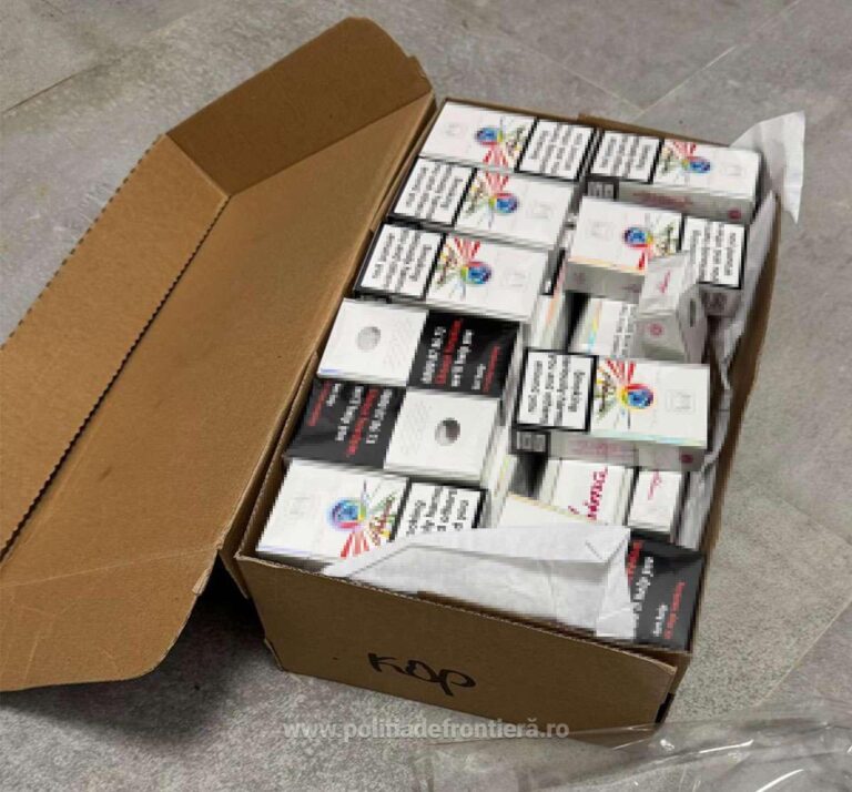 Contrabanda cu țigări a dus la pierderi de 500 de milioane euro pentru bugetul României, în 2025. Bulgaria a fost sursa principală