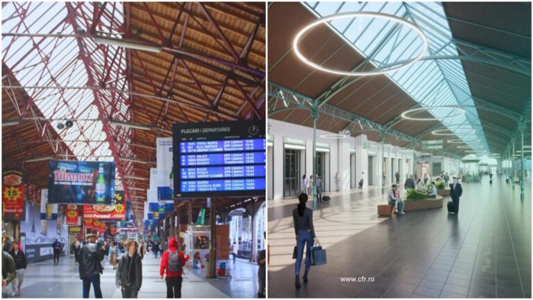 O companie responsabilă de modernizarea Gării de Nord din București a primit evaluare negativă din partea CFR